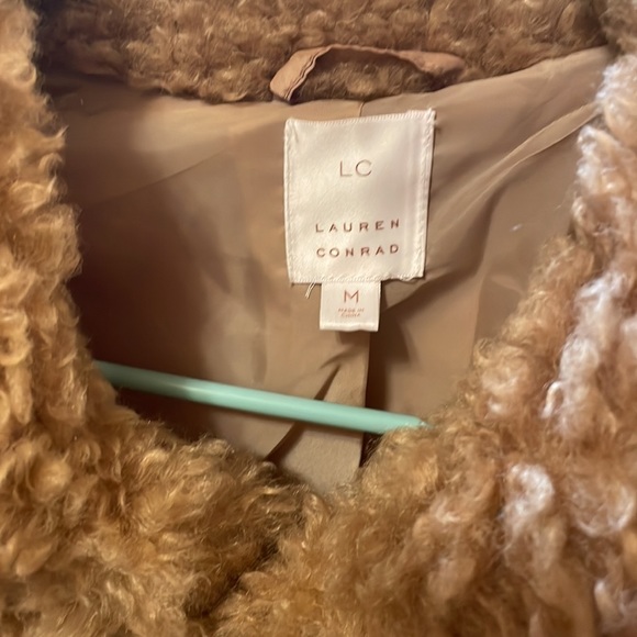 New without tags , Lauren Conrad Teddy Bear Coat - Picture 2 of 4